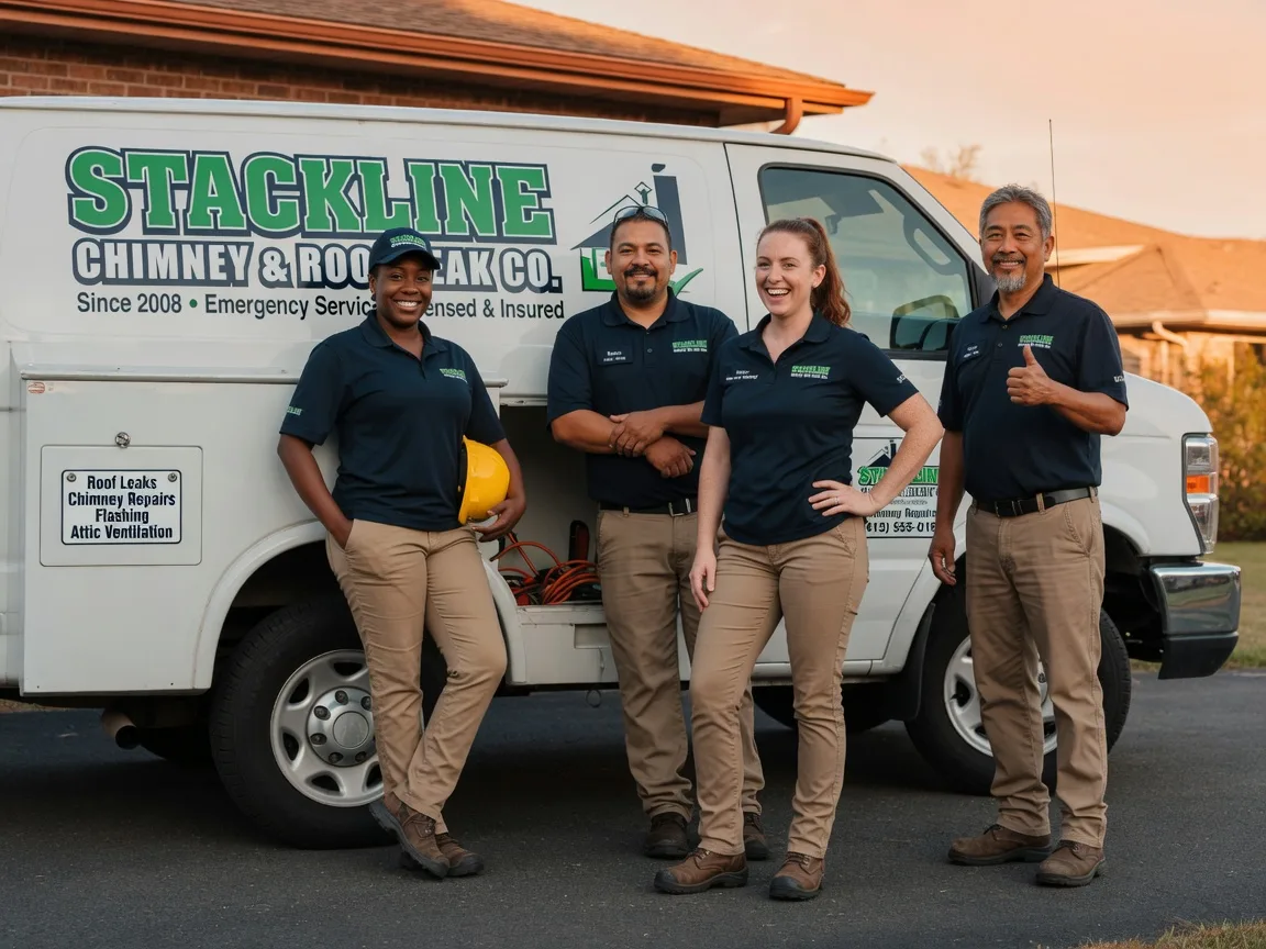 Chimney flashing repair company in Mountain City, GA
